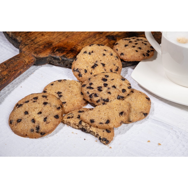 Cookies cu ciocolată - produs artizanal "Il Pane dell`Amore" - Pret/100g - imagine 2