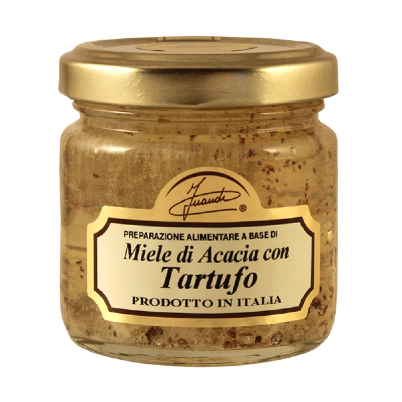 Miere de salcam BIO cu trufe 120 g - produs artizanal Premium de la Inaudi!