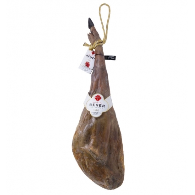 Jamón Spaniol De Bellota 100% Iberico PATA NEGRA "ORO" de la BEHER - Cel mai premiat Jamón Ibérico din lume!