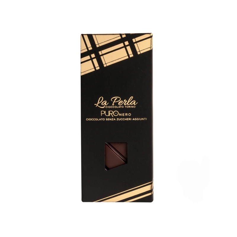 Ciocolată Artizanală de Excelență "Puro Nero" La Perla Di Torino - 60 g - imagine 2
