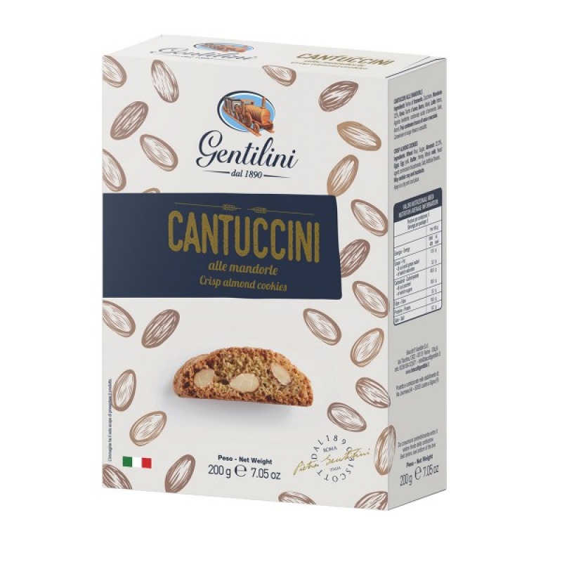 Cantuccini alle mandorle 200g - de la Gentilini