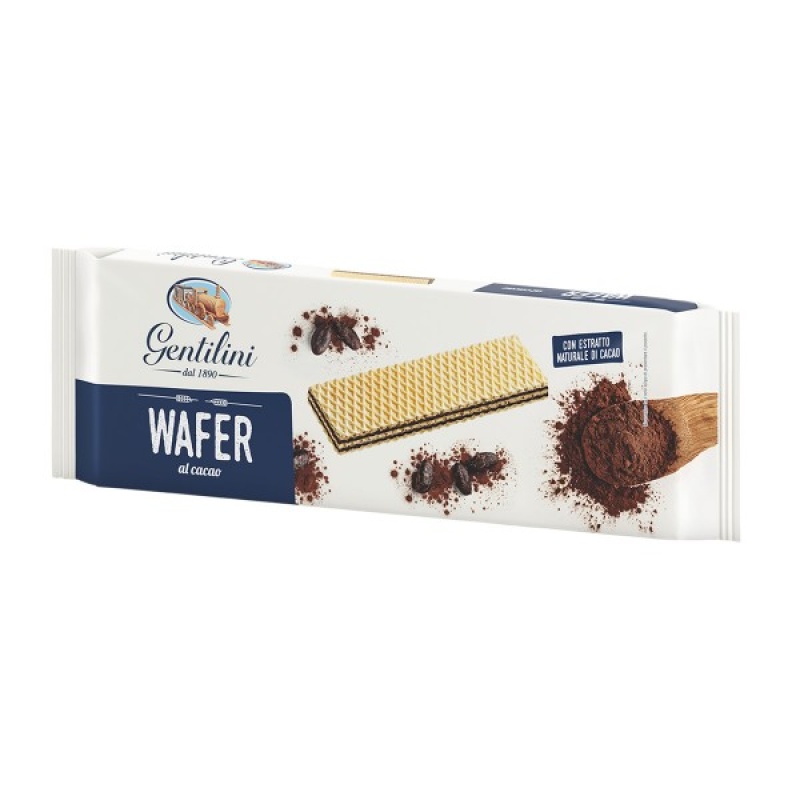 Napolitane cu cacao 175 g - de la Gentilini